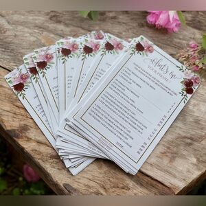 ⭐️ NWOT. 2 games (50 copies each game)